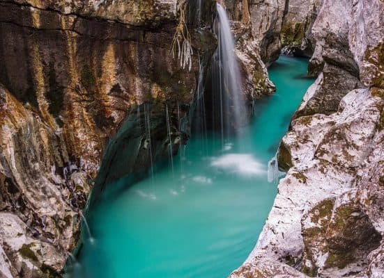 Small and Big Soča Gorge