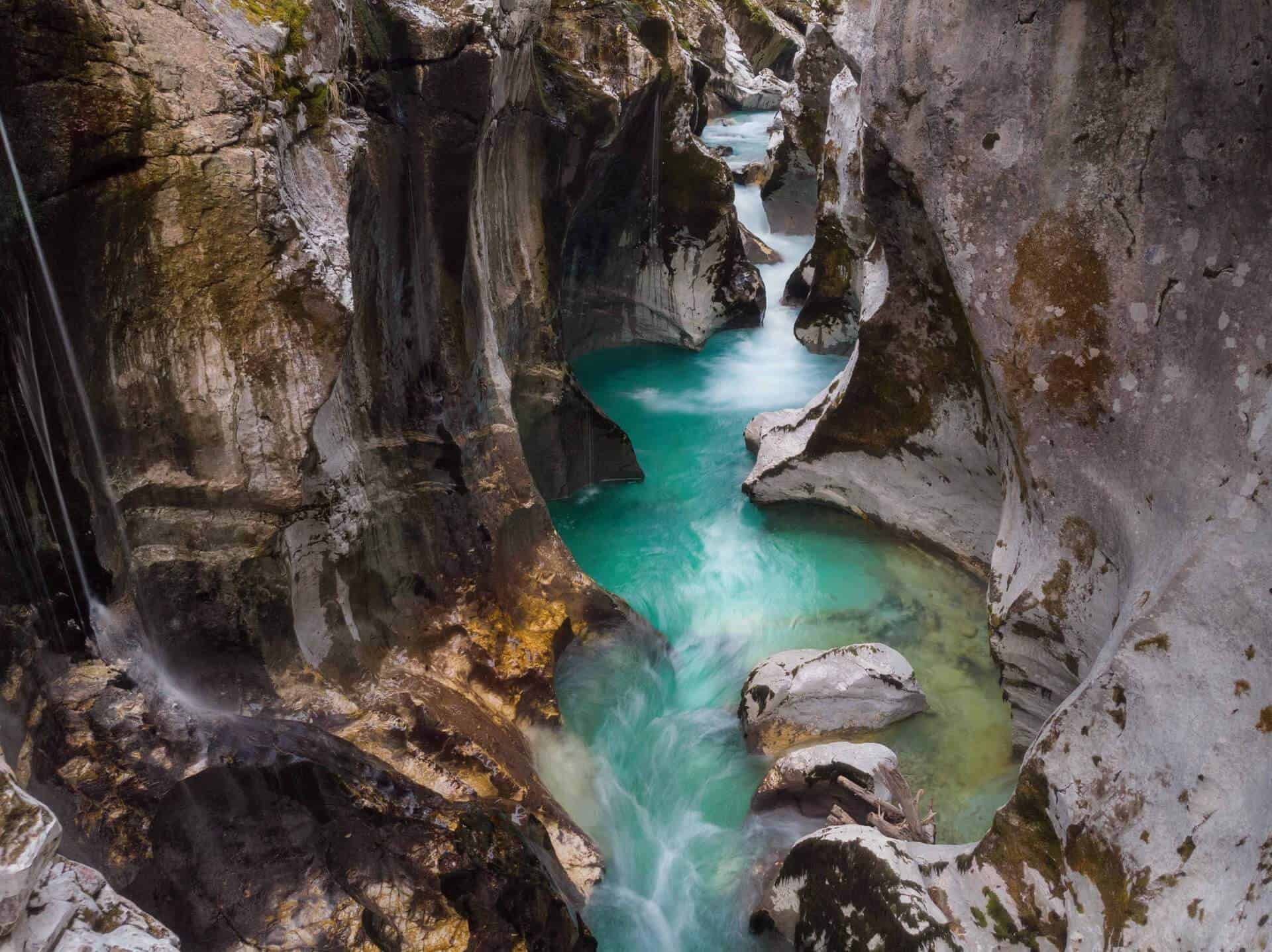 Small and Big Soča Gorge