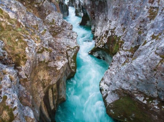 Small and Big Soča Gorge
