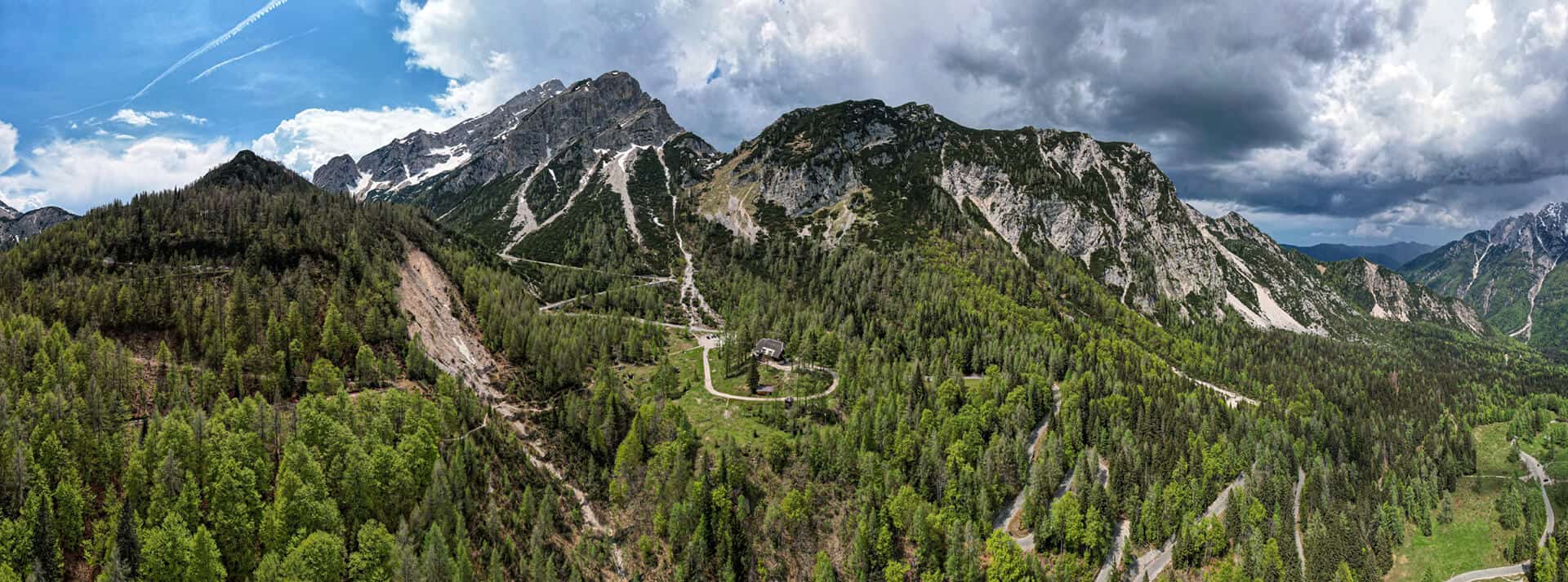 Summer of 2023, Erjavčeva mountain hut at Vršič pass near Kranjska Gora