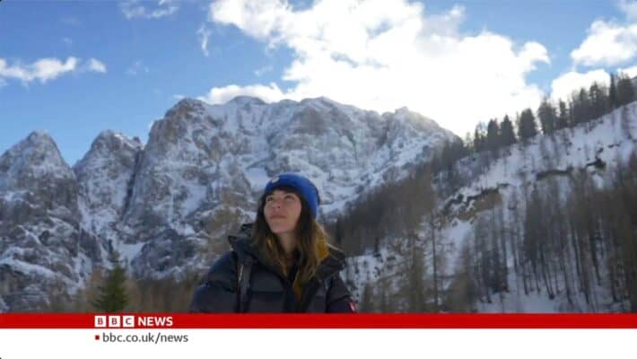 Eva Zu Becks Besuch auf Berghütten in den slowenischen Bergen