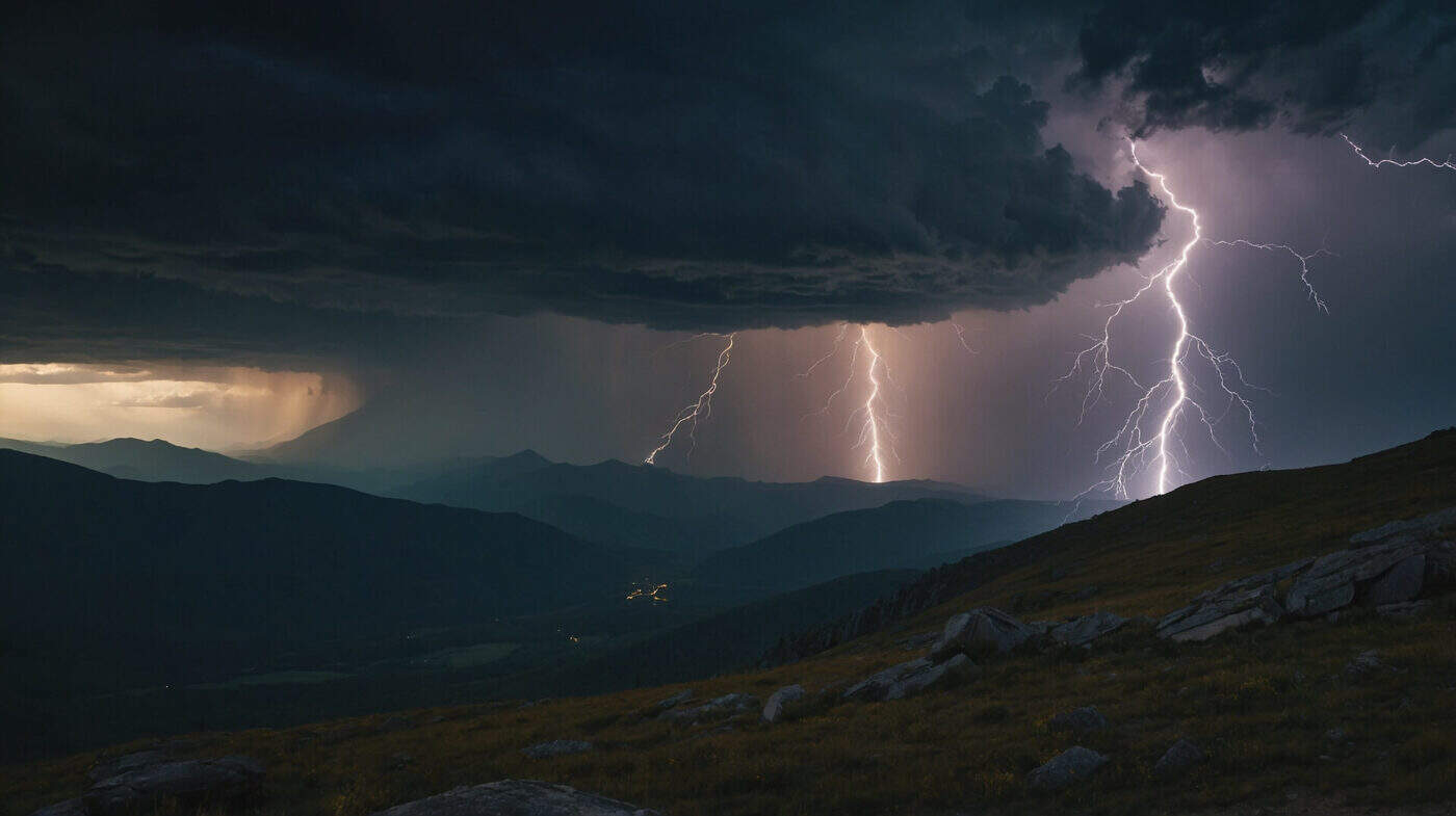 Wie hoch ist die Wahrscheinlichkeit, von einem Blitz getroffen zu werden, und wie kann man sich in den Bergen schützen?
