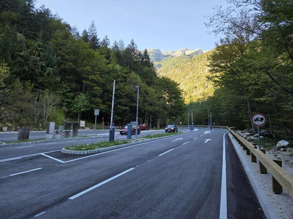 Barrieresystem wird ab 13. Oktober zwei Wochen lang am Vršič-Pass getestet