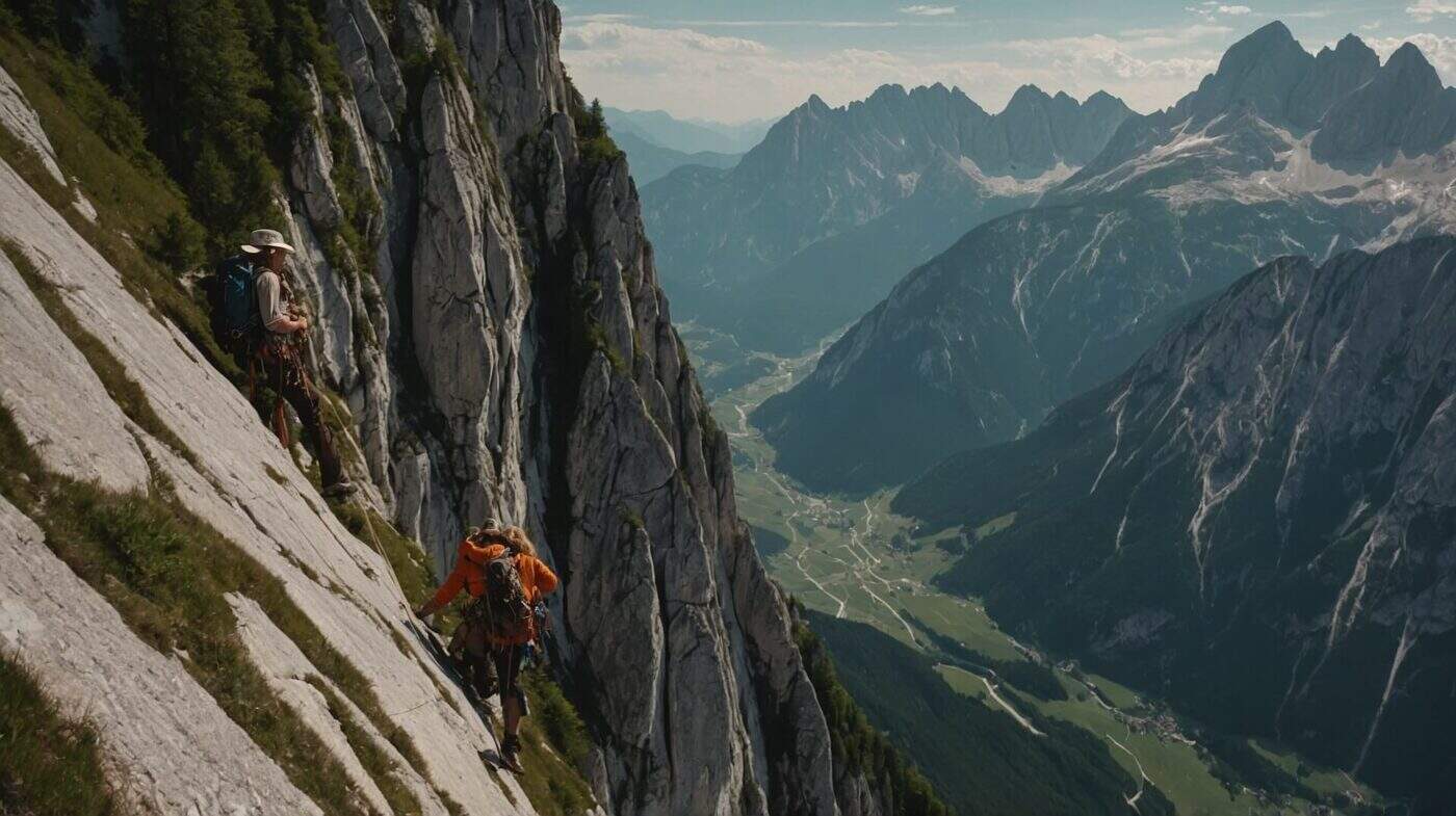 Bergsteigerrouten in den östlichen Julischen Alpen (1924)