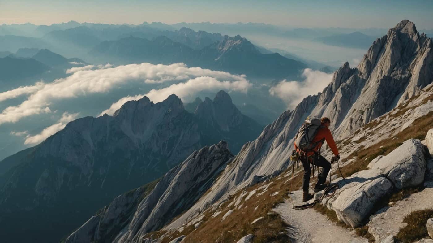 Bergsteigerrouten in den östlichen Julischen Alpen (1924)